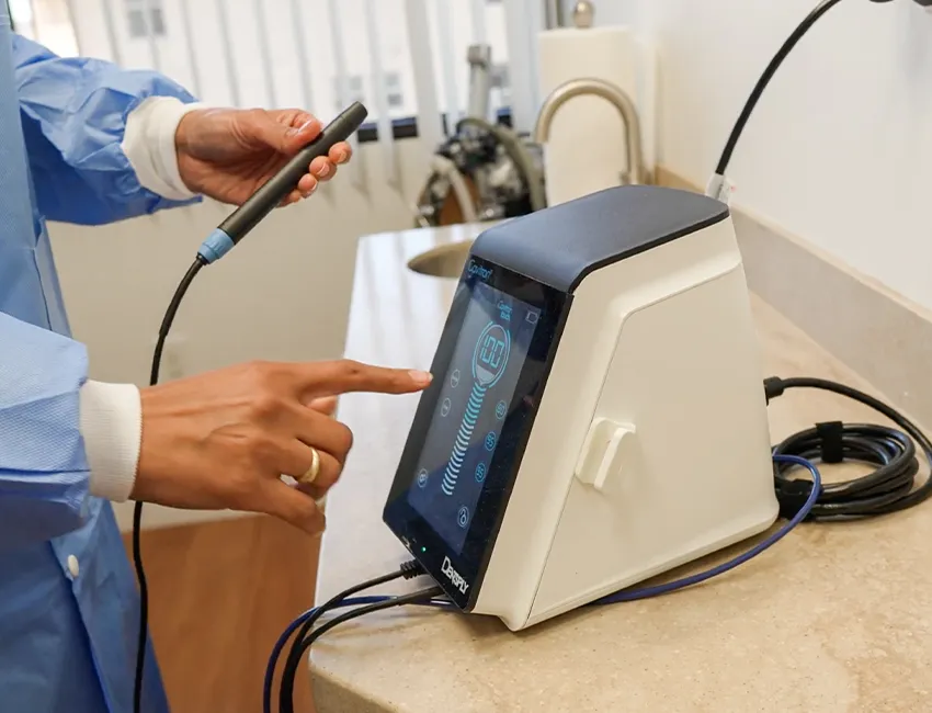 DEXIS intraoral scanner at Seren Advanced Dentistry Oxnard